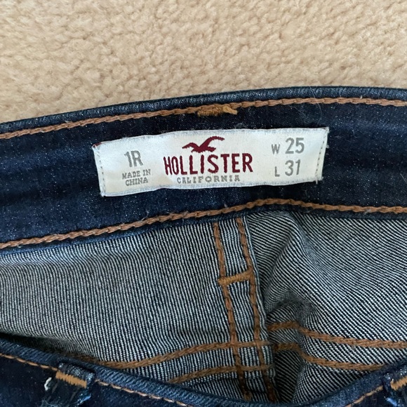 Hollister Dark Wash Women’s Skinny Jeans - Size 25 - Picture 5 of 5